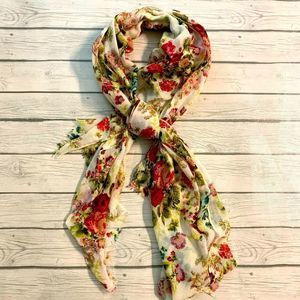 Forever 21 floral scarf